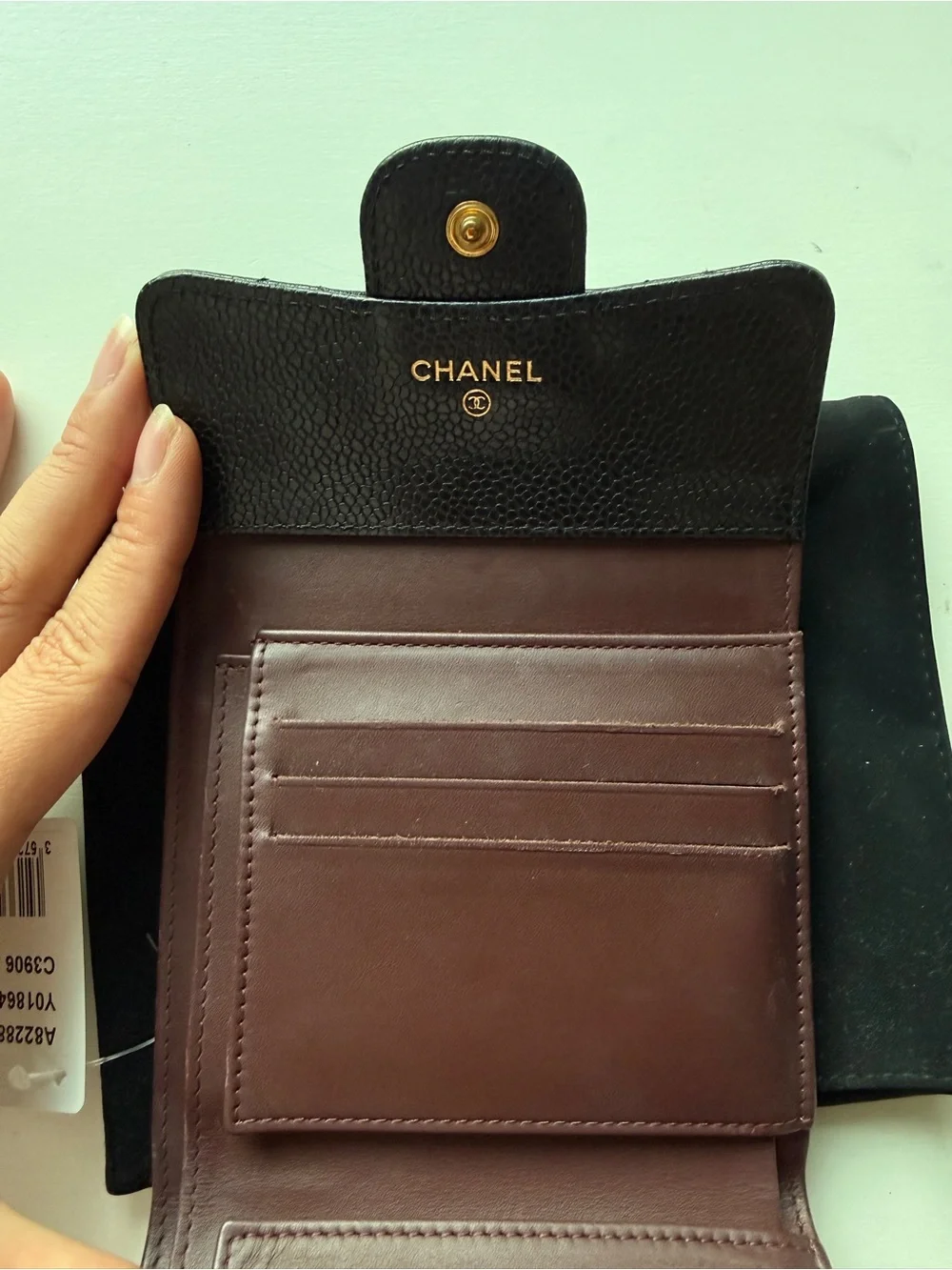 CHANEL classic caviar